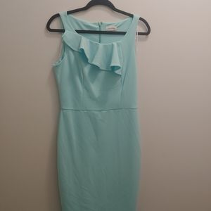 Calvin Klein sea glass dress